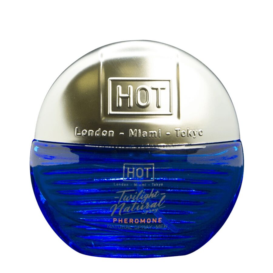 HOT - TWILIGHT NATURAL CON FEROMONAS HOMBRE 15 ML - Imagen 2