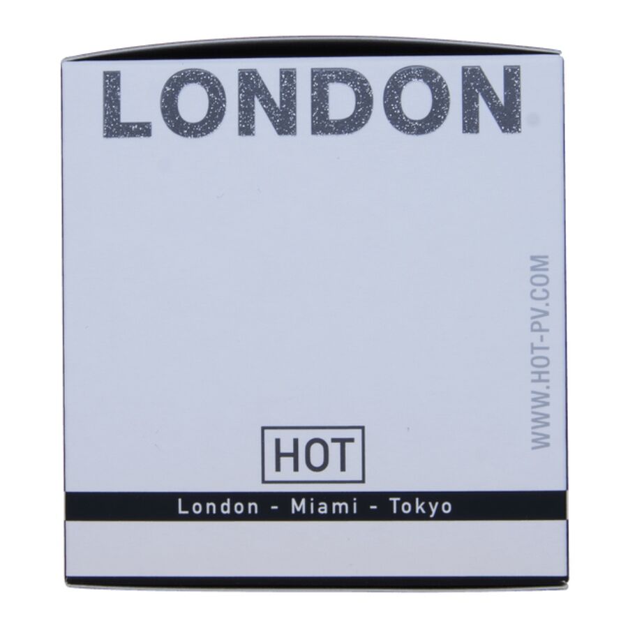 HOT - PERFUME CON FEROMONAS LONDON MYSTERIOUS HOMBRE 30 ML - Imagen 4