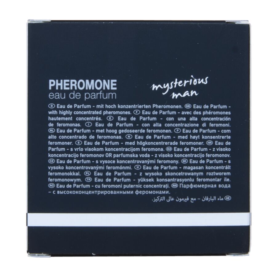 HOT - PERFUME CON FEROMONAS LONDON MYSTERIOUS HOMBRE 30 ML - Imagen 5