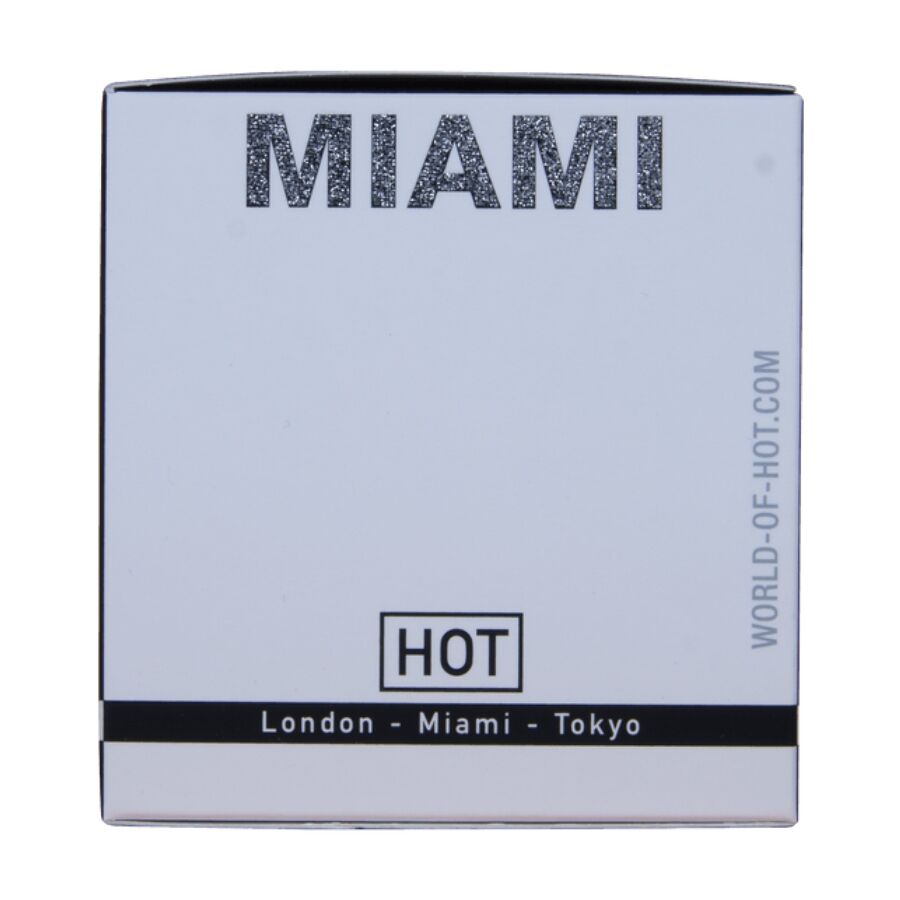 HOT - PERFUME CON FEROMONAS MIAMI SPICY HOMBRE 30 ML - Imagen 3