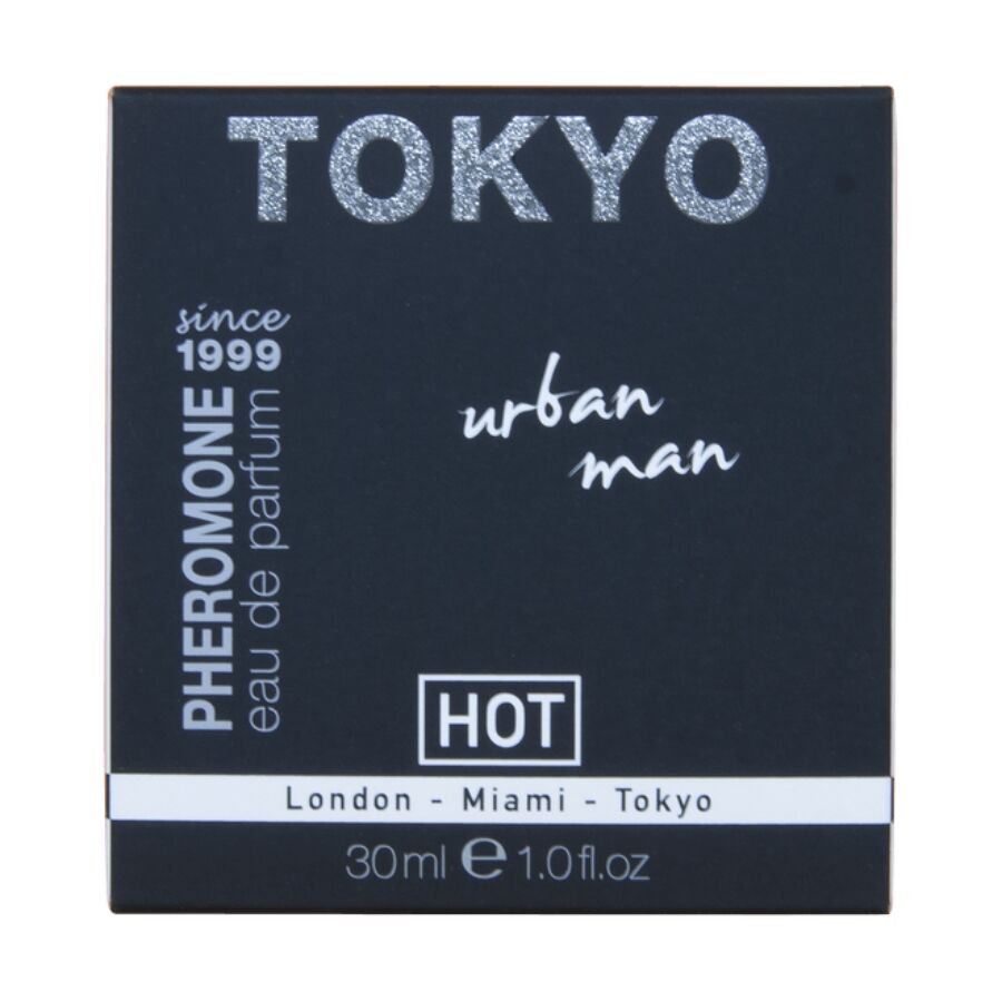 HOT - PERFUME CON FEROMONAS TOKYO URBAN HOMBRE 30 ML - Imagen 3