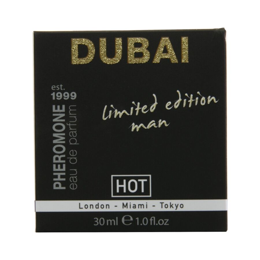 HOT - PHEROMONE PERFUME DUBAI EDICIÓN LIMITADA HOMBRE 30 ML - Imagen 3