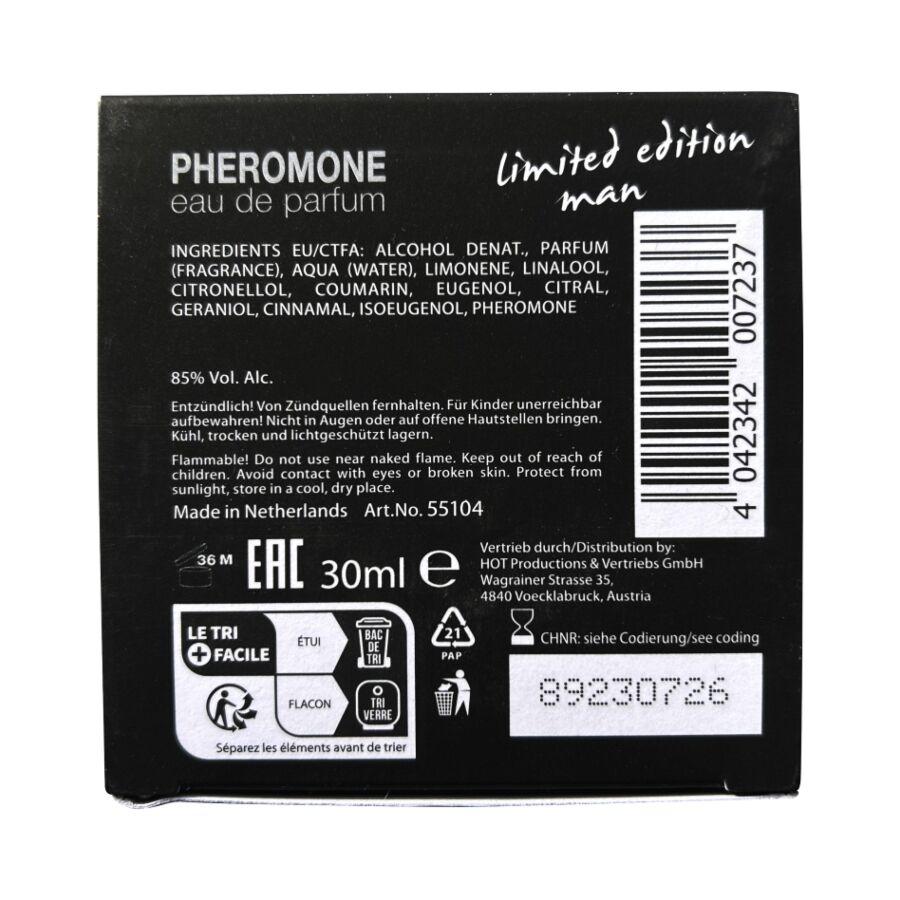 HOT - PHEROMONE PERFUME DUBAI EDICIÓN LIMITADA HOMBRE 30 ML - Imagen 6