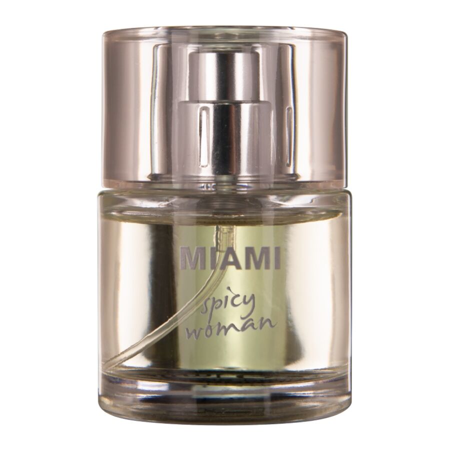HOT - PERFUME CON FEROMONAS MIAMI SPICY MUJER 30 ML - Imagen 2
