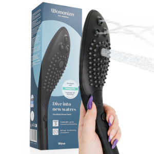 WOMANIZER - WAVE CABEZAL DE DUCHA ESTIMULADOR DE CLITORÍS NEGRO