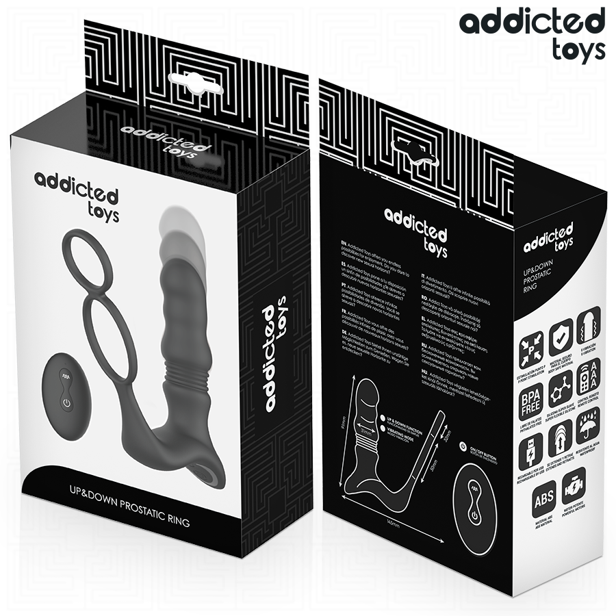 ADDICTED TOYS - ANILLO PROSTÁTICO UP&DOWN - Imagen 8