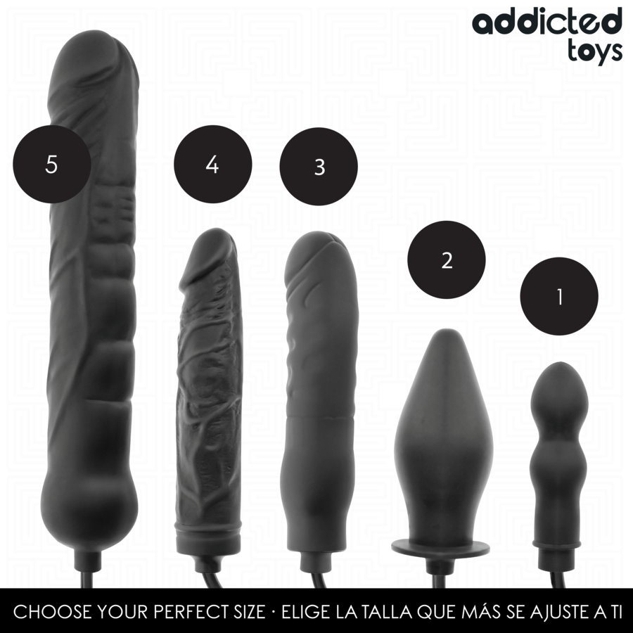 ADDICTED TOYS - DILDO INFLABLE XL MODELO 5 - Imagen 3