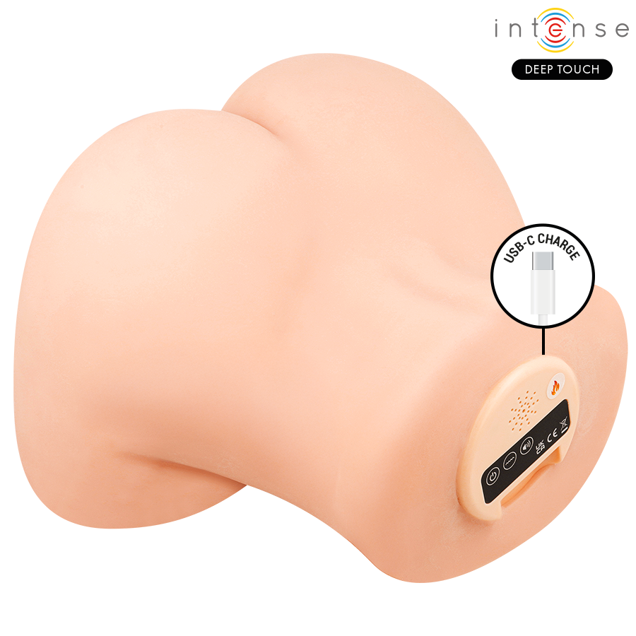 INTENSE DEEP TOUCH - GINGER MASTURBADOR VAGINA CON EFECTO SUCCIÓN, CALOR, VIBRACIÓN Y VOZ CON CONTROL REMOTO 5.3 KG - Imagen 9