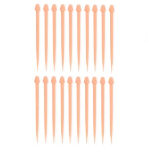 DIABLO PICANTE - PALITOS DE PENE CON PINCHO PARA CARNE 20 UNIDADES