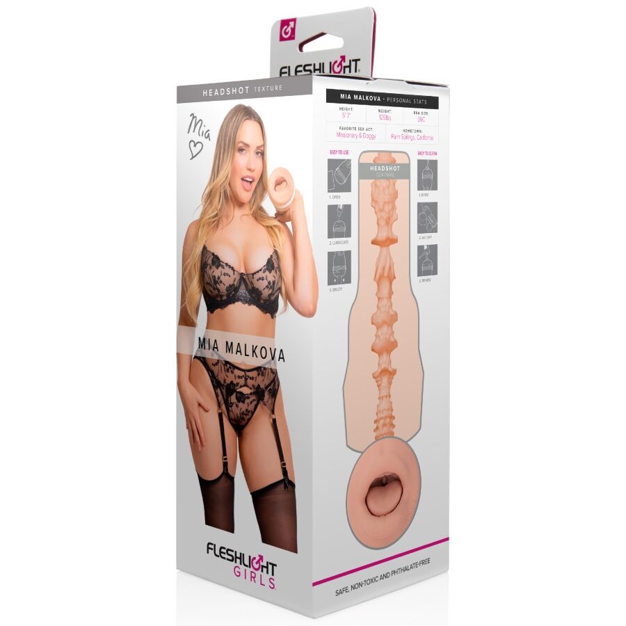 FLESHLIGHT GIRLS - MIA MALKOVA HEADSHOT BOCA - Imagen 5