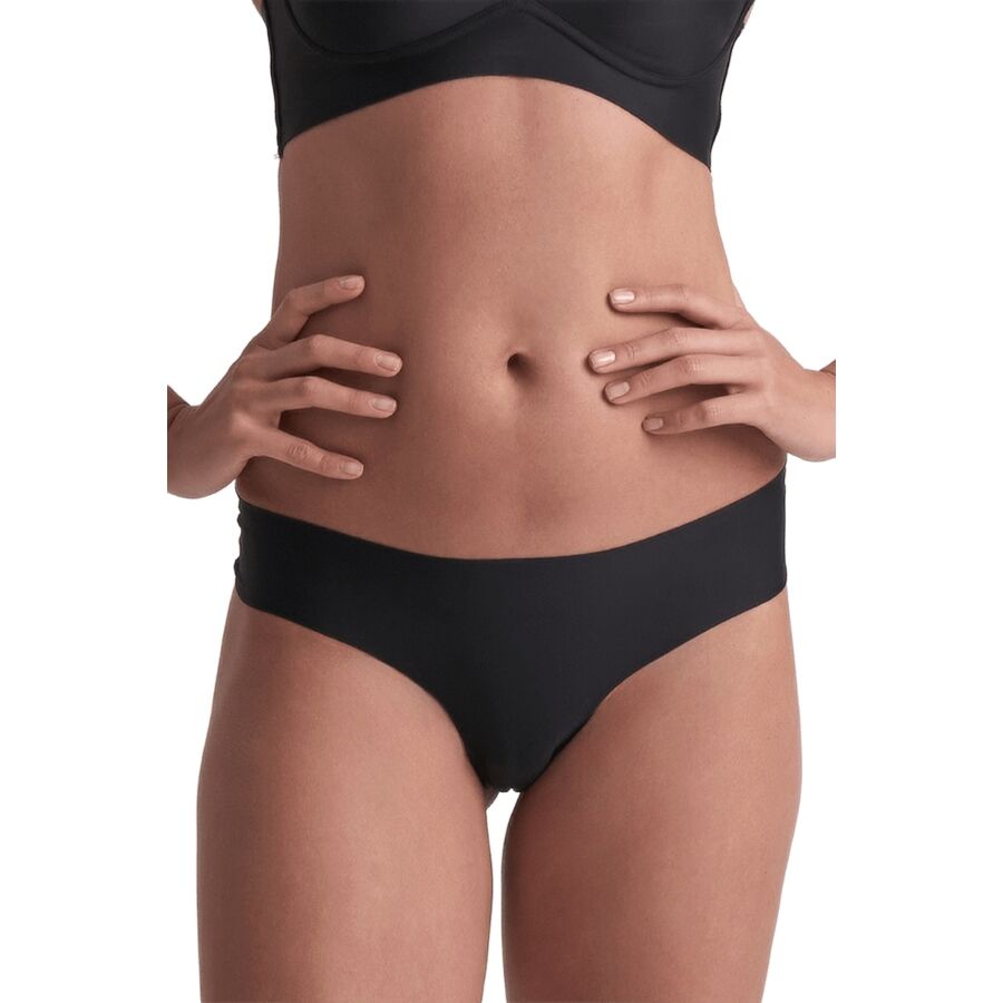 BYE-BRA - PACK 2 TANGAS INVISIBLES BEIGE Y NEGRO TALLA M - Imagen 3