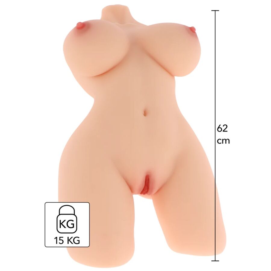 HIDDEN DESIRE - BIG COLLEGE FUCK SLUT TORSO MASTURBADOR FEMENINO 15 KG - Imagen 7