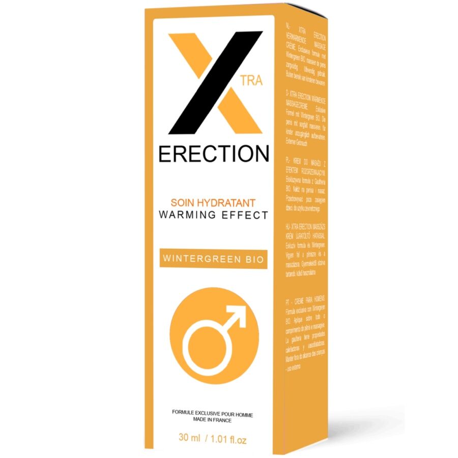 RUF - X ERECTION CREMA ERECCIÓN EFECTO CALOR 30 ML - Imagen 3