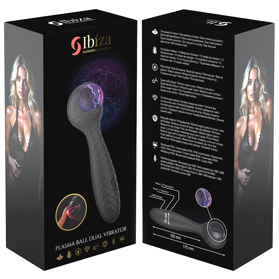 IBIZA - VIBRADOR Y ESTIMULADOR ESFERA DE PLASMA - Imagen 7