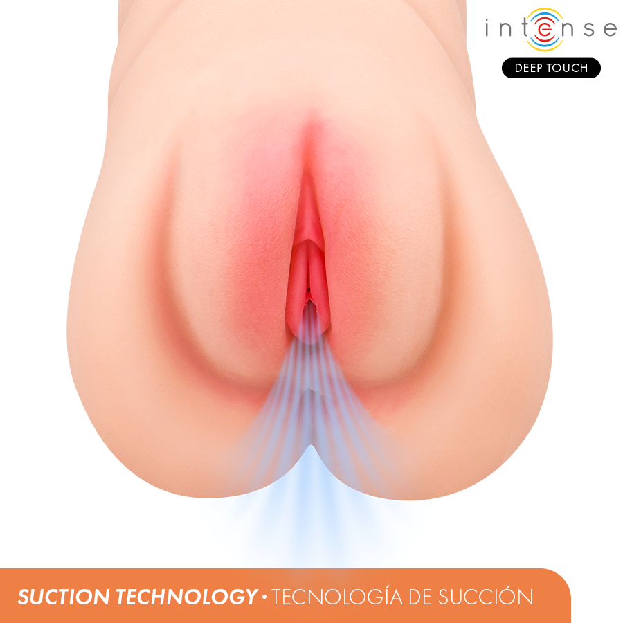 INTENSE DEEP TOUCH - KRISTA MASTURBADOR VAGINA CON EFECTO SUCCIÓN, VIBRACIÓN Y VOZ 1.2 KG - Imagen 2