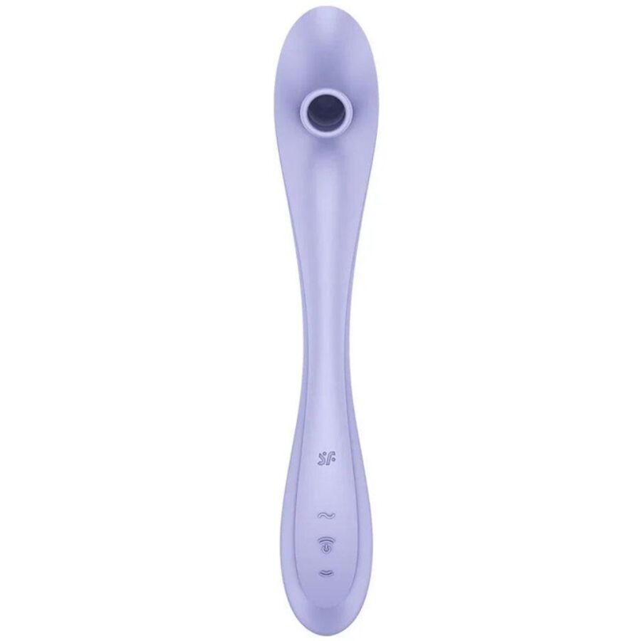 SATISFYER - EASY LOVER VIBRADOR & ESTIMULADOR AIR PULSE - Imagen 3