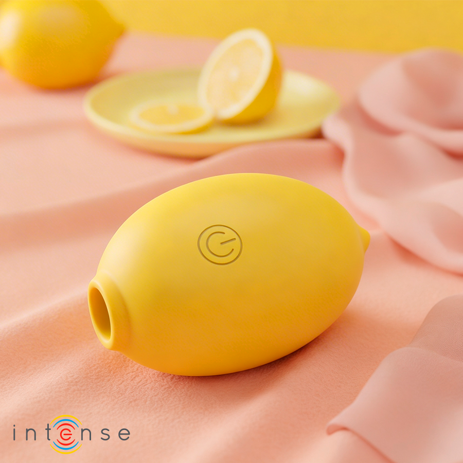 INTENSE - MONI ESTIMULADOR SUCCIONADOR DE CLÍTORIS LIMÓN - Imagen 4