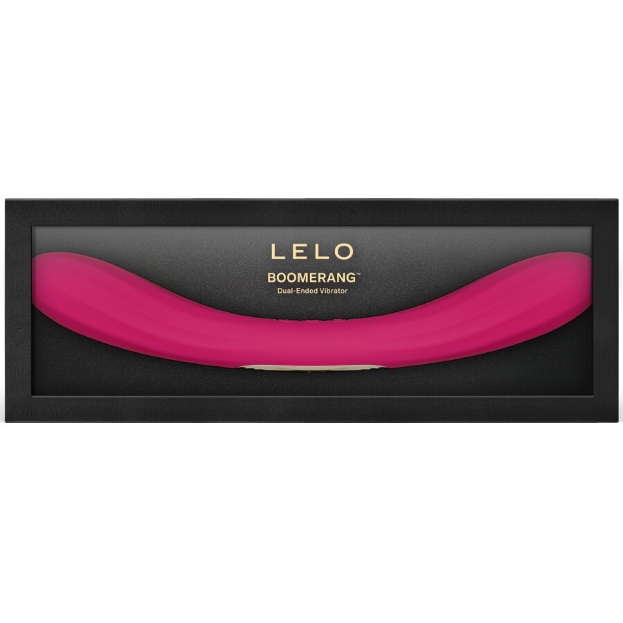 LELO - BOOMERANG VIBRADOR DE DOBLE EXTREMO CEREZA - Imagen 4