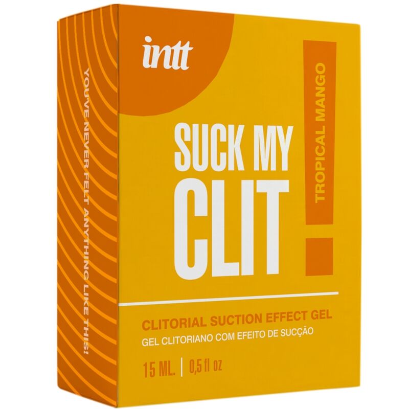 INTT - SUCK MY CLIT GEL EFECTO SUCCIÓN TROPICAL MANGO 15 ML - Imagen 4