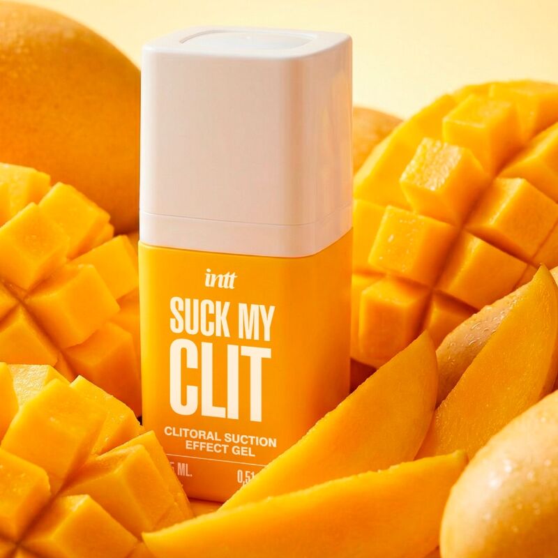 INTT - SUCK MY CLIT GEL EFECTO SUCCIÓN TROPICAL MANGO 15 ML - Imagen 5
