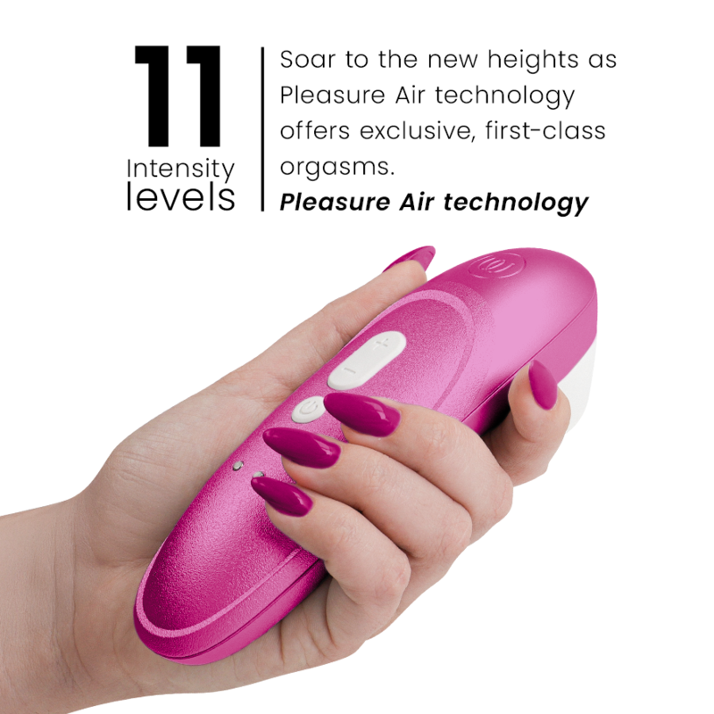 WOMANIZER - PRO VIBRANT ESTIMULADOR DE CLÍTORIS ROSA - Imagen 5