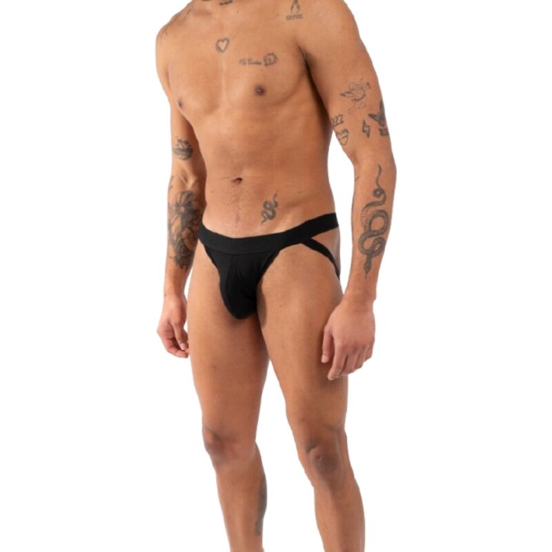 BURN - 011 JOCK DOBLE NEGRO M - Imagen 2