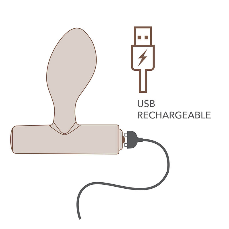 ROCKS-OFF - NOVA ORBITAL PREMIUM PLUG ANAL RECARGABLE 16 FUNCIONES AZUL - Imagen 11