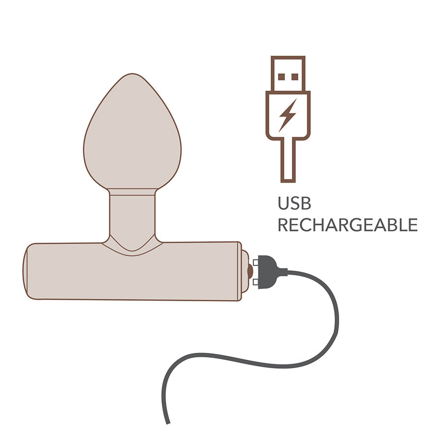 ROCKS-OFF - NOVA ASTRYX PREMIUM PLUG ANAL RECARGABLE 16 FUNCIONES VIOLETA - Imagen 11