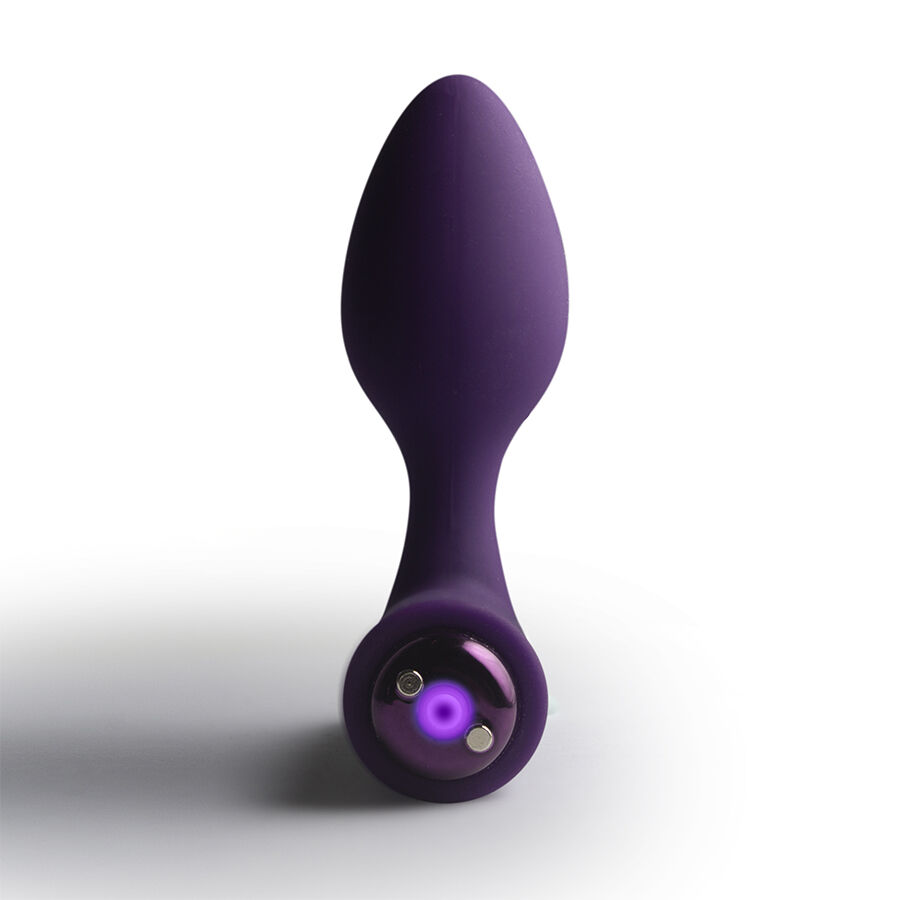 ROCKS-OFF - NOVA SOLARIS PLUG ANAL FINO RECARGABLE 16 FUNCIONES VIOLETA - Imagen 6