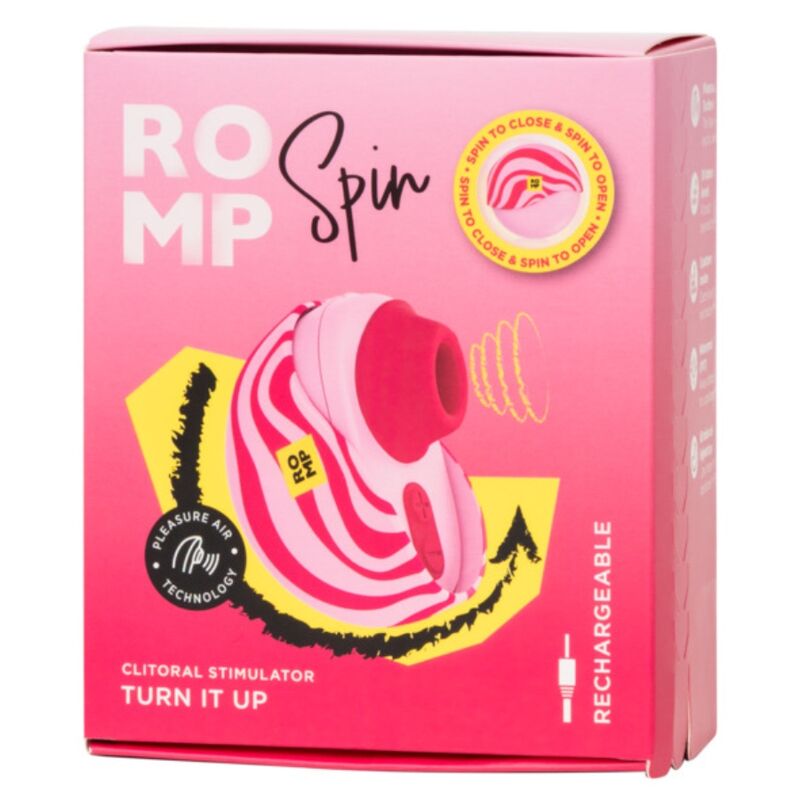 ROMP - SPIN SUCCIONADOR DE CLÍTORIS APERTURA Y CIERRE GIRATORIO - Imagen 9
