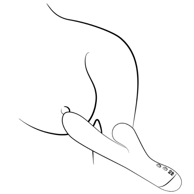 ROMP - PULSE VIBRADOR RABBIT DUAL PUNTO G AZUL ELÉCTRICO - Imagen 7
