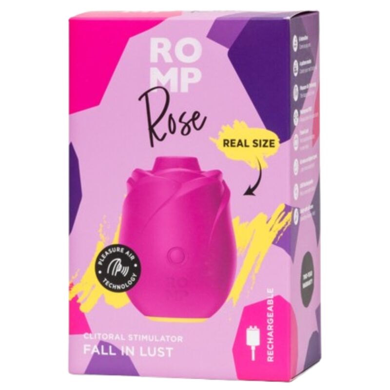 ROMP - ROSE SUCCIONADOR DE CLÍTORIS FORMA ROSA - Imagen 10