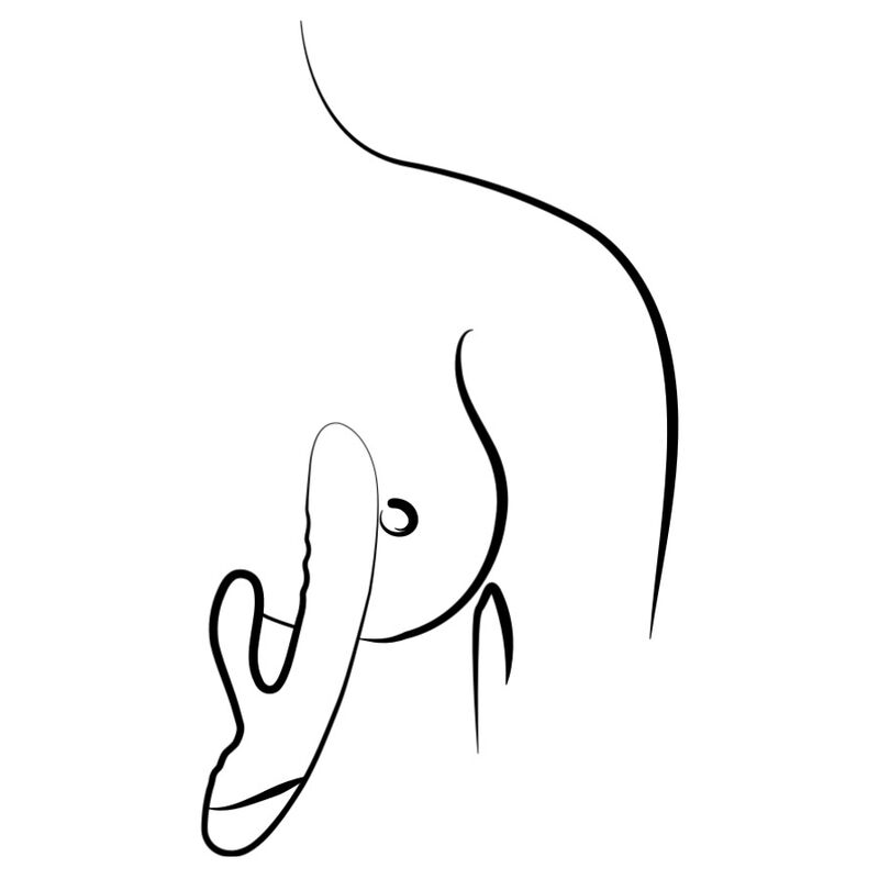 ROMP - JAZZ VIBRADOR RABBIT RECARGABLE ROJO - Imagen 6