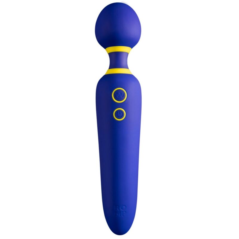 ROMP - FLIP VIBRADOR WAND SILENCIOSO 10 MODOS AZUL - Imagen 2