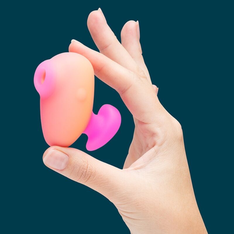 ROMP - KISS SUCCIONADOR DE CLÍTORIS VIBRADOR DE DEDO RECARGABLE - Imagen 8