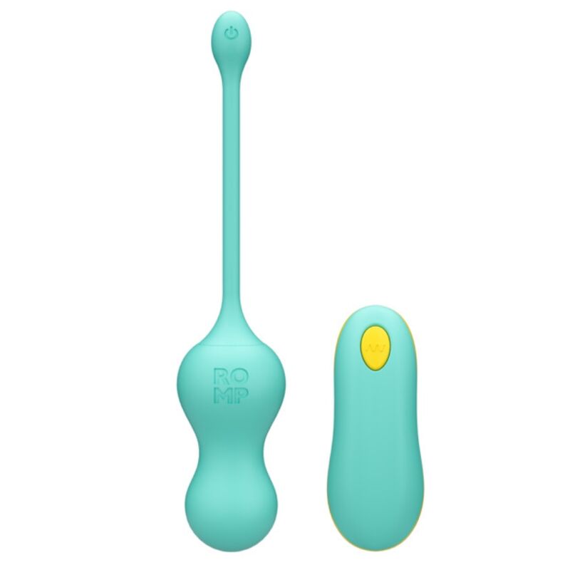 ROMP - CELLO HUEVO VIBRADOR MULTIFUNCIÓN TURQUESA CONTROL REMOTO - Imagen 2