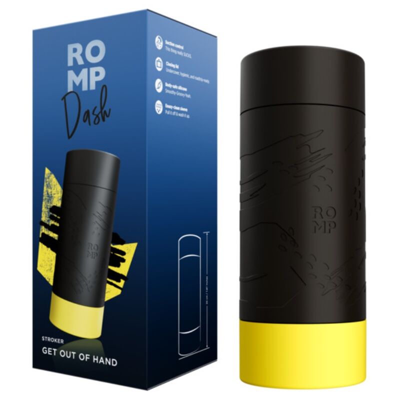 ROMP - DASH MASTURBADOR MASCULINO CON CONTROL DE SUCCIÓN 20 CM - Imagen 8