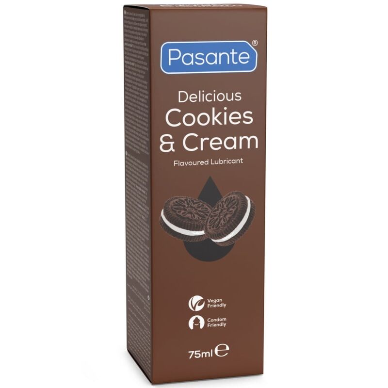PASANTE - LUBRICANTE COOKIES & CREAM A BASE DE AGUA 75 ML - Imagen 2