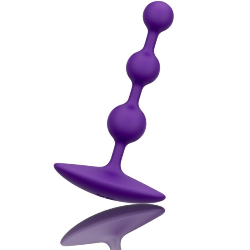 ROMP - AMP PURPLE BOLAS ANALES FLEXIBLES DE SILICONA 12,5 CM MORADO - Imagen 6
