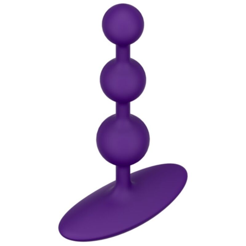 ROMP - AMP PURPLE BOLAS ANALES FLEXIBLES DE SILICONA 12,5 CM MORADO - Imagen 4