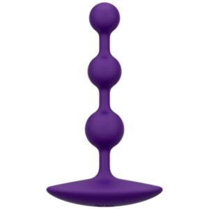 ROMP - AMP PURPLE BOLAS ANALES FLEXIBLES DE SILICONA 12,5 CM MORADO