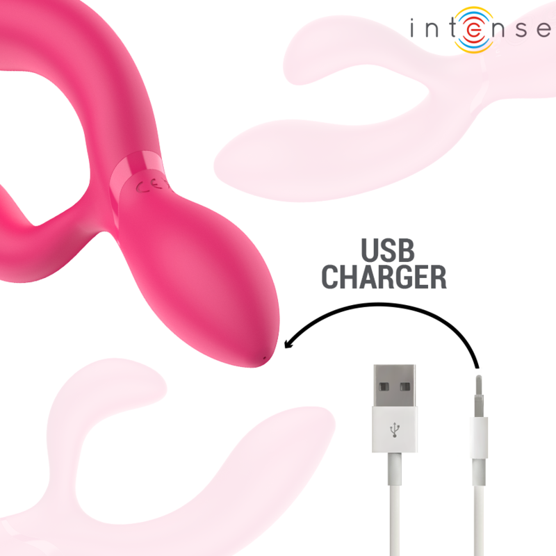 INTENSE - CHARLY ESTIMULADOR VIBRADOR ARTICULABLE - Imagen 7