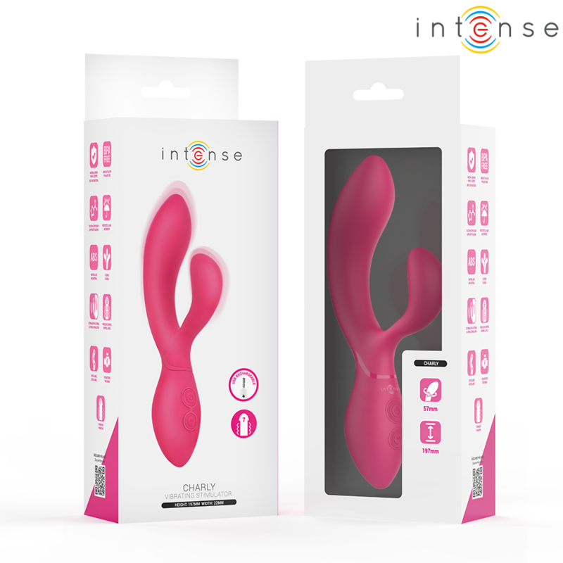 INTENSE - CHARLY ESTIMULADOR VIBRADOR ARTICULABLE - Imagen 8
