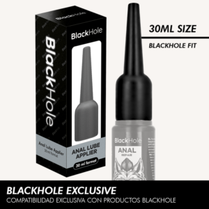 BLACK HOLE - APLICADOR DE LUBRICANTE ANAL TALLA S 30 ML