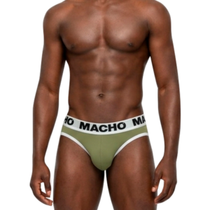 MACHO - MCH013 SLIP VERDE MILITAR XL
