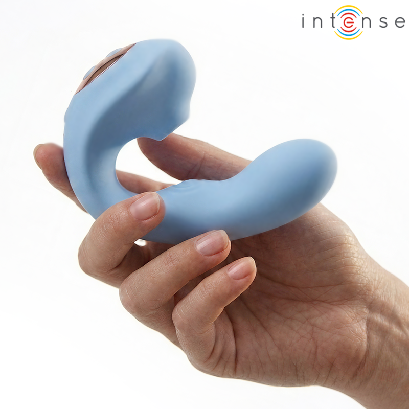 INTENSE - GINA ESTIMULADOR DE CLÍTORIS MULTIFUNCIÓN AZUL - Imagen 3
