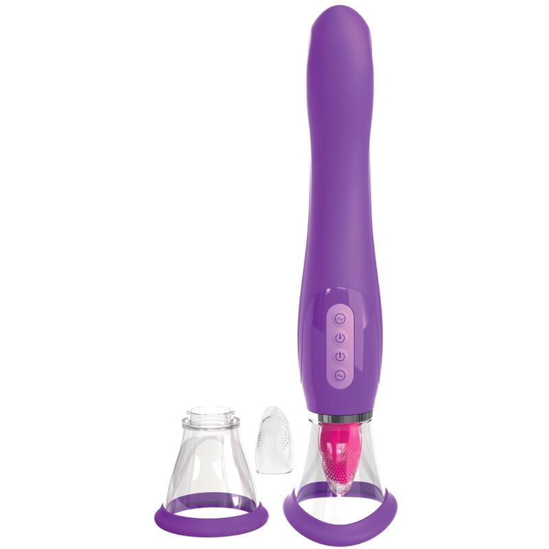 FANTASY FOR HER - SUCCIONADOR CLITORIS LENGUA ESTIMULADORA VIOLETA - Imagen 3