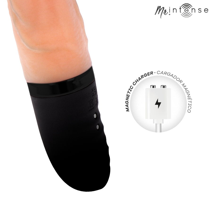 MR INTENSE - JEAN VIBRADOR UP&DOWN SILICONA CON EFECTO CALOR 24 CM -Ø- 3.8 CM - Imagen 9