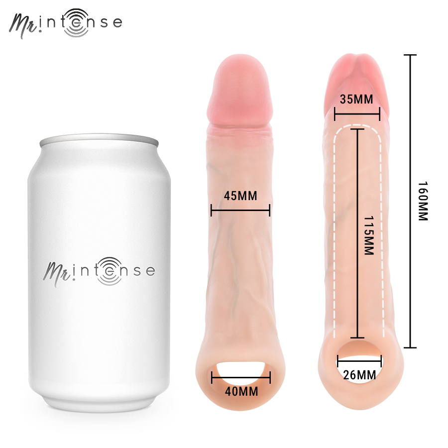 MR INTENSE - ARNOLD L VIBRADOR FUNDA PENE SILICONA CONTROL REMOTO 16 CM -Ø- 4.5 CM - Imagen 6