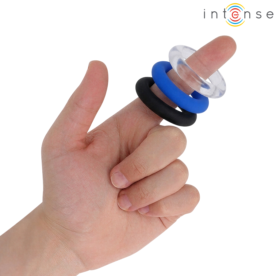 INTENSE - WICK SET DE 3 ANILLOS VARIOS COLORES - Imagen 2
